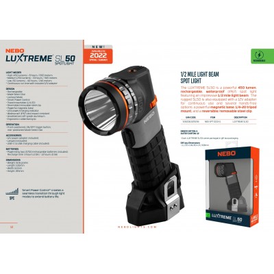 NEBO LUXTREME SL50