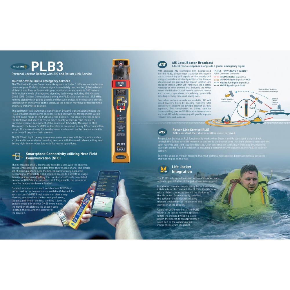 OCEAN SIGNAL RESCUEME PLB3