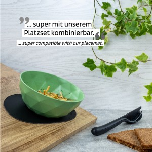 Μαγνητικά πλαστικά μπωλ πράσινα (Σετ των 2) SILWY Mαγνητικά σκεύη