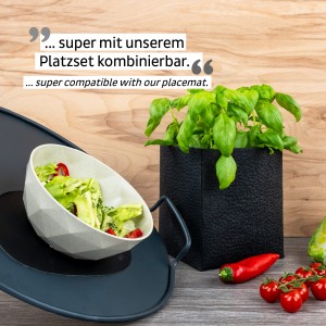 Μαγνητικά πλαστικά μπωλ μπεζ (Σετ των 2) SILWY Mαγνητικά σκεύη