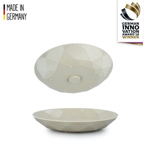 Μαγνητικά πλαστικά πιάτα μπεζ (Σετ των 2) SILWY Mαγνητικά σκεύη