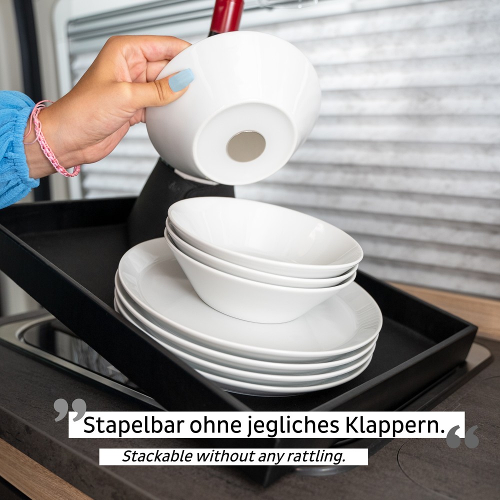 Μαγνητικό μπωλ πορσελάνη (Σετ των 2) SILWY Mαγνητικά σκεύη