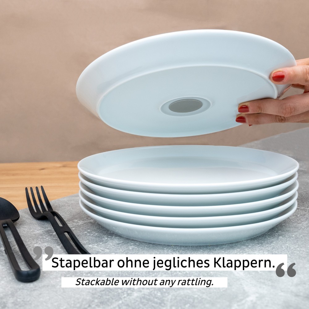 Μαγνητικά πιάτα πορσελάνη (Σετ των 2) SILWY Mαγνητικά σκεύη