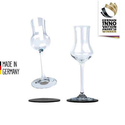 Μαγνητικό Κρυστάλλινο ποτήρι λικέρ (Σετ των 2)