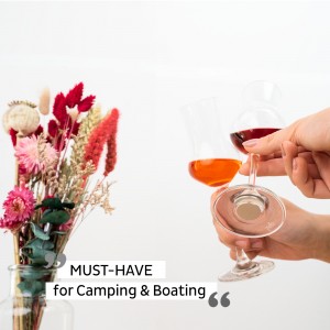 Μαγνητικό Κρυστάλλινο ποτήρι λικέρ (Σετ των 2) SILWY Mαγνητικά σκεύη