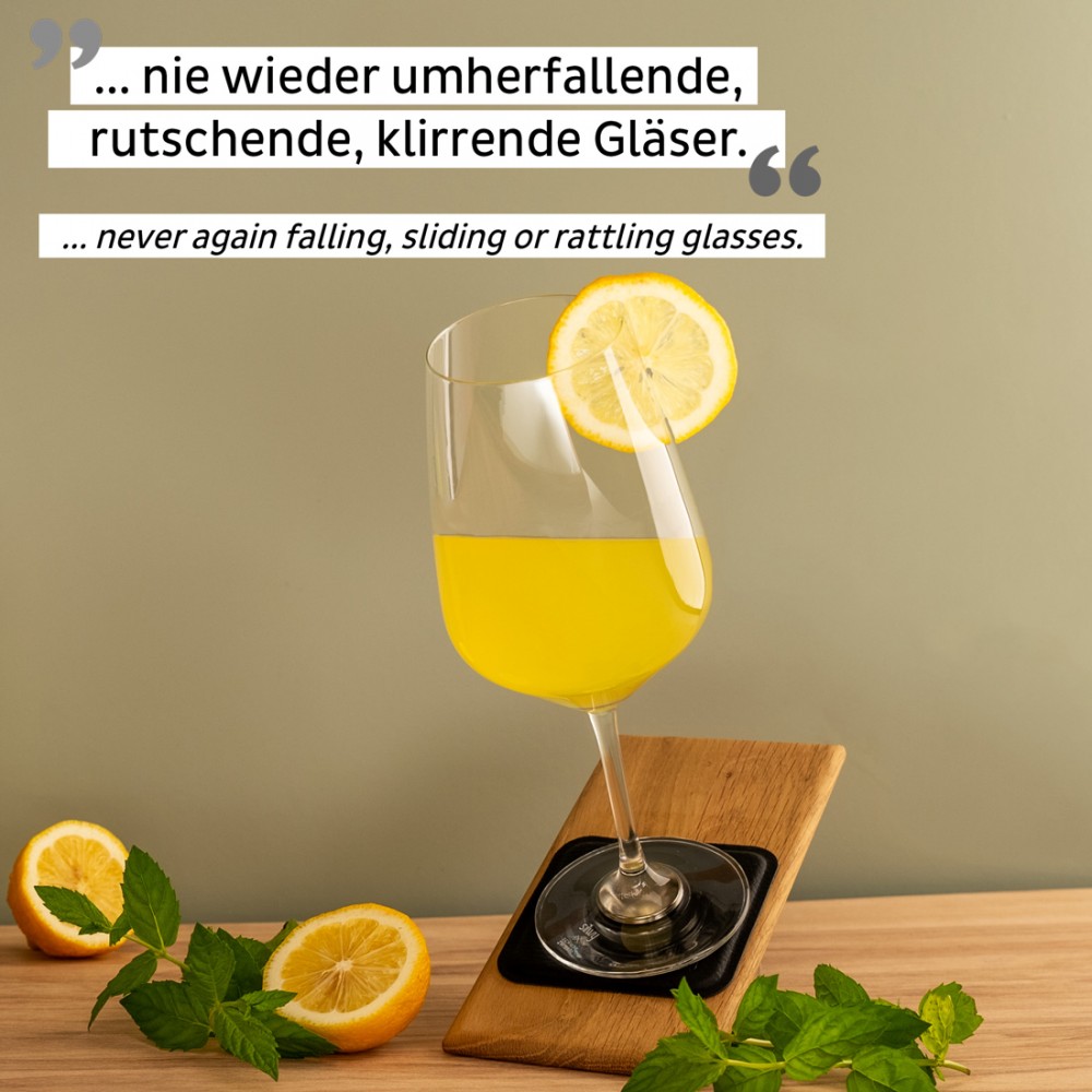 Μαγνητικό Κρυστάλλινο ποτήρι κόκκινου κρασιού (Σετ των 2) SILWY Mαγνητικά σκεύη