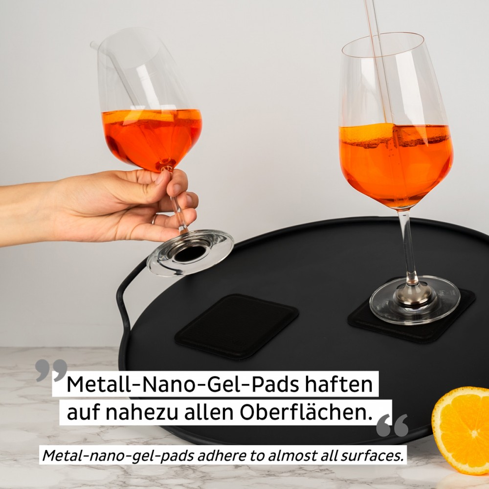 Μαγνητικό Κρυστάλλινο ποτήρι κόκκινου κρασιού (Σετ των 2) SILWY Mαγνητικά σκεύη