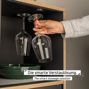 Μαγνητικό Κρυστάλλινο ποτήρι κόκκινου κρασιού (Σετ των 2) SILWY Mαγνητικά σκεύη