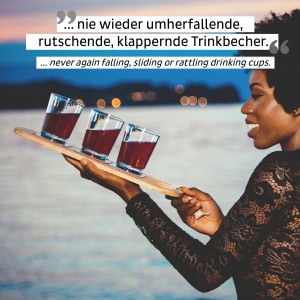 Μαγνητικό πλαστικό ποτήρι κλασικό (Σετ των 2) SILWY Mαγνητικά σκεύη