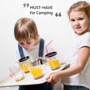 Μαγνητικό πλαστικό ποτήρι κόκκινο (Σετ των 2) SILWY Mαγνητικά σκεύη