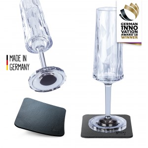 Μαγνητικό πλαστικό ποτήρι Σαμπάνιας (Σετ των 2) SILWY Mαγνητικά σκεύη