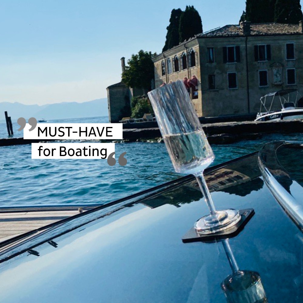 Μαγνητικό πλαστικό ποτήρι Σαμπάνιας (Σετ των 2) SILWY Mαγνητικά σκεύη