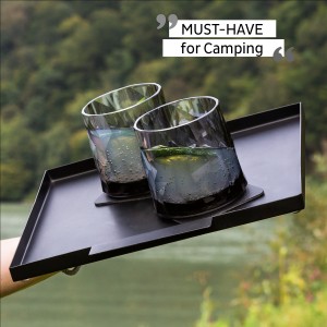 Μαγνητικό πλαστικό ποτήρι Ουίσκι γκρί (Σετ των 2) SILWY Mαγνητικά σκεύη