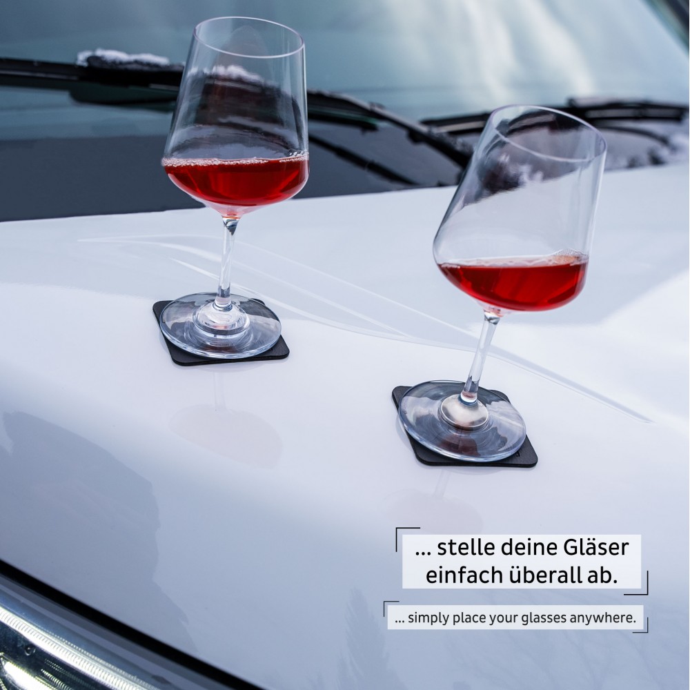 Μαγνητικό πλαστικό ποτήρι κρασιού κλασικό (Σετ των 2) SILWY Mαγνητικά σκεύη