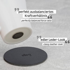 Μαγνητική Κούπα Εσπρέσσο Πορσελάνη (Σετ των 2) SILWY Mαγνητικά σκεύη