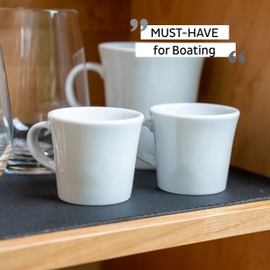 Μαγνητική Κούπα Εσπρέσσο Πορσελάνη (Σετ των 2) SILWY Mαγνητικά σκεύη