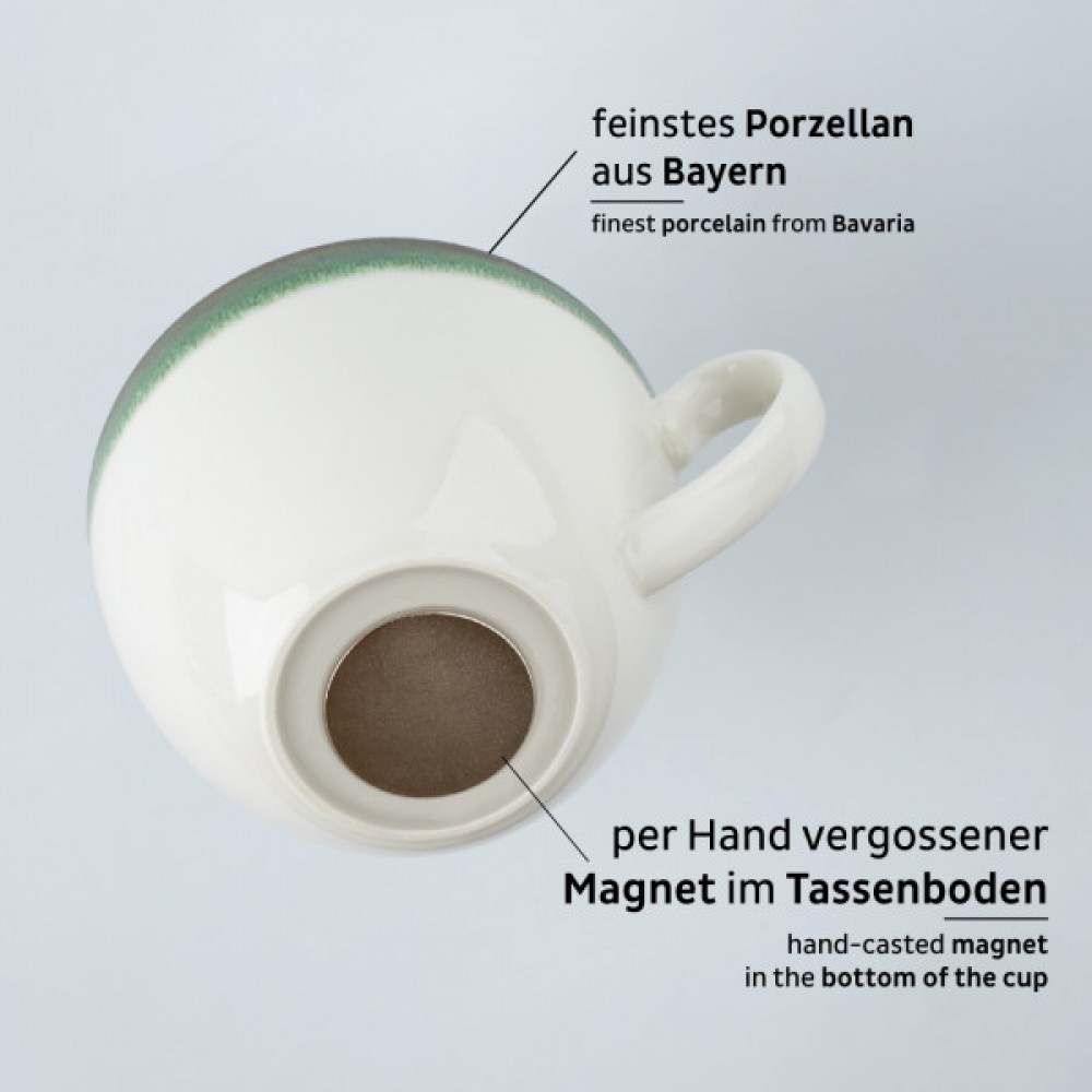 Μαγνητική Κούπα Πορσελάνη (Σετ των 2) SILWY Mαγνητικά σκεύη