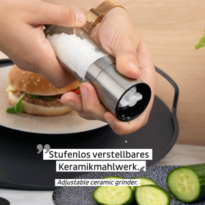 Μαγνητικοί Γιάλυνοι μύλοι Μπαχαρικών (Σετ των 2) SILWY Mαγνητικά σκεύη