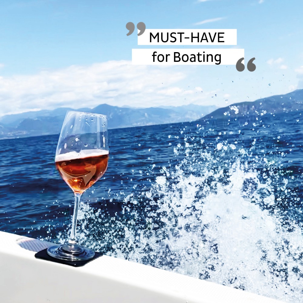 Μαγνητικό Κρυστάλλινο ποτήρι κρασιού (Σετ των 2) SILWY Mαγνητικά σκεύη