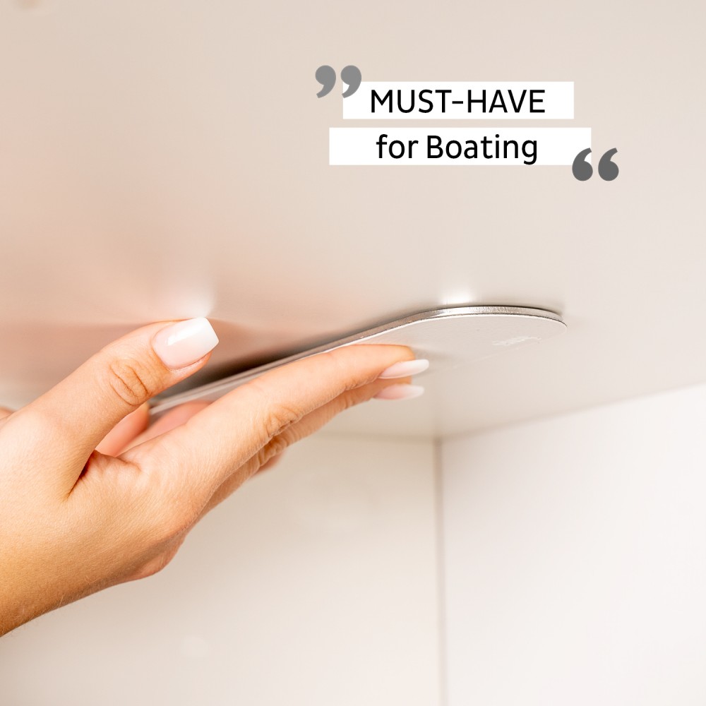 Γυάλινο βαζάκι μπαχαρικών με άσπρο καπάκι 125ml (Σετ των 3) SILWY Mαγνητικά σκεύη