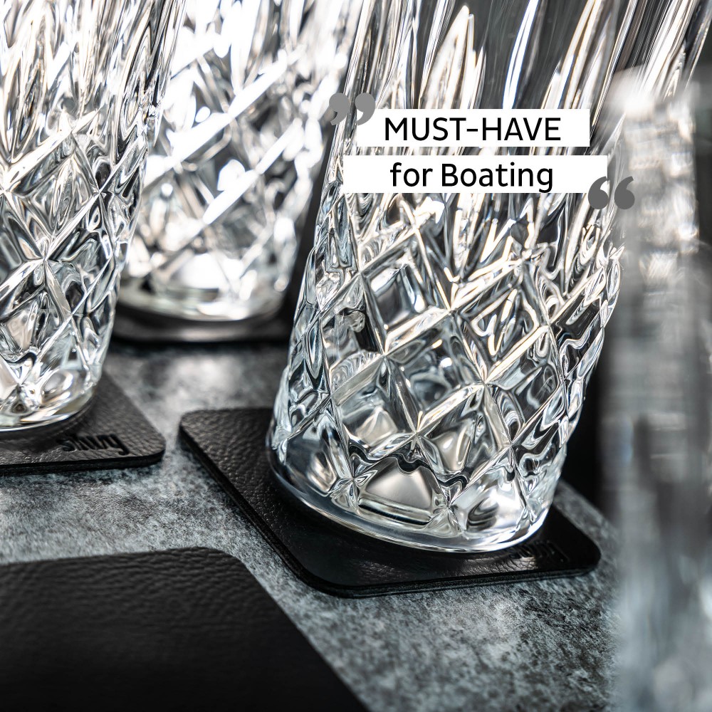 Μαγνητικό Κρυστάλλινο ποτήρι νερού, χυμού, ποτού (Σετ των 4) SILWY Mαγνητικά σκεύη