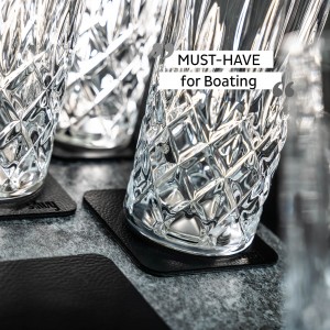 Μαγνητικό Κρυστάλλινο ποτήρι νερού, χυμού, ποτού (Σετ των 4) SILWY Mαγνητικά σκεύη