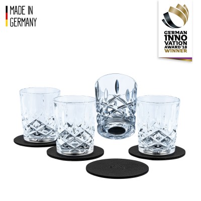 Μαγνητικό Κρυστάλλινο ποτήρι Σφηνάκι  (Σετ των 4)