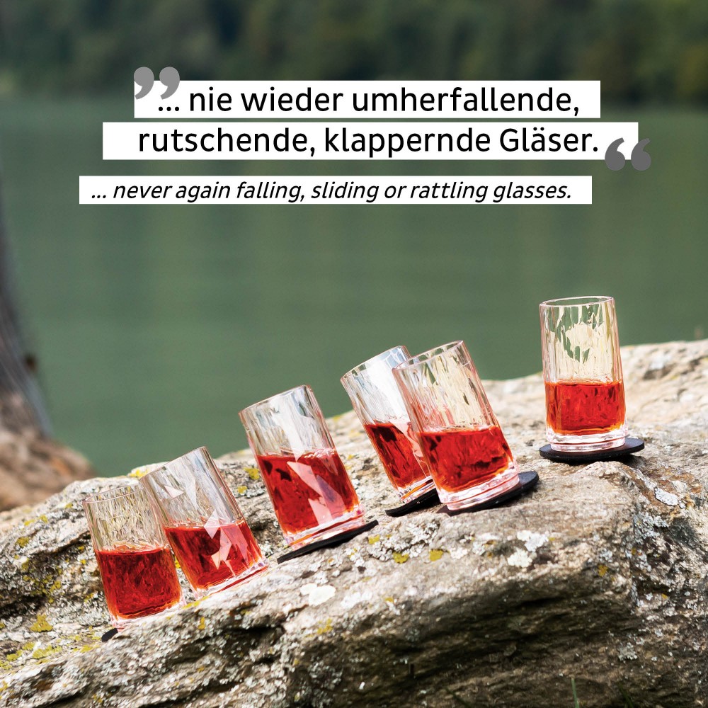 Μαγνητικό πλαστικό ποτήρι σφηνάκι (Σετ των 4) SILWY Mαγνητικά σκεύη