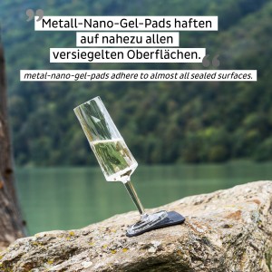 Μαγνητικό πλαστικό ποτήρι Σαμπάνιας (Σετ των 6) SILWY Mαγνητικά σκεύη