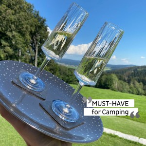 Μαγνητικό πλαστικό ποτήρι Σαμπάνιας (Σετ των 6) SILWY Mαγνητικά σκεύη