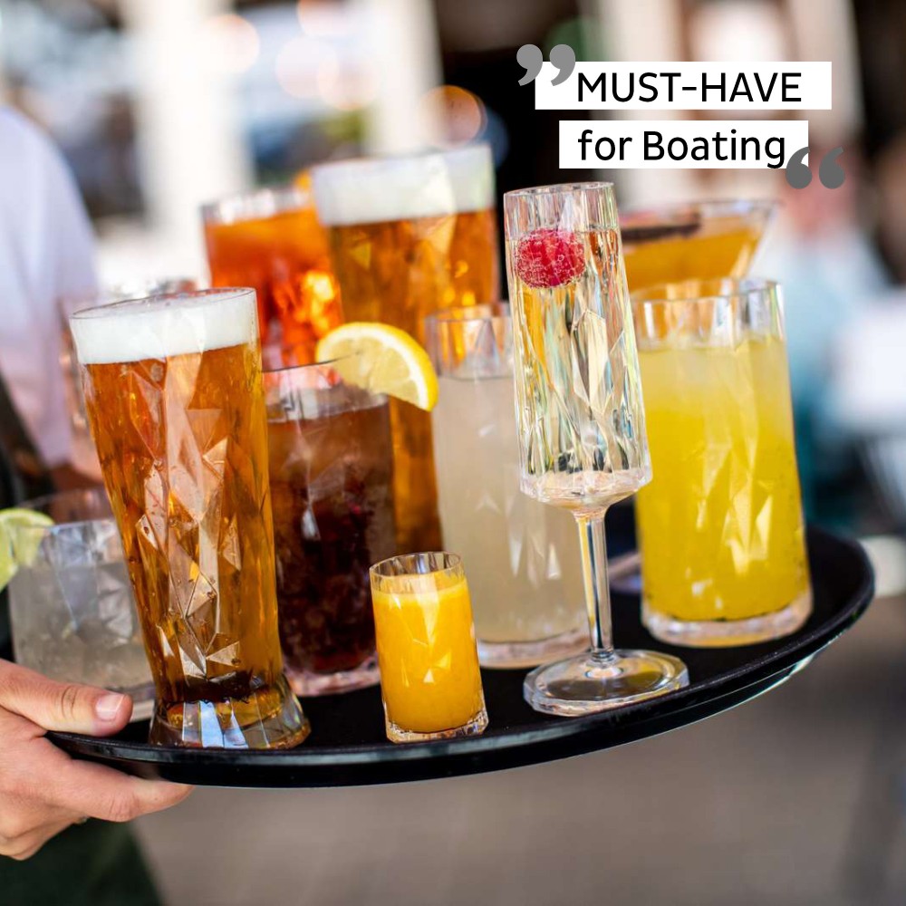 Μαγνητικό πλαστκό ποτήρι νερού, χυμού, ποτού γκρί (Σετ των 6) SILWY Mαγνητικά σκεύη