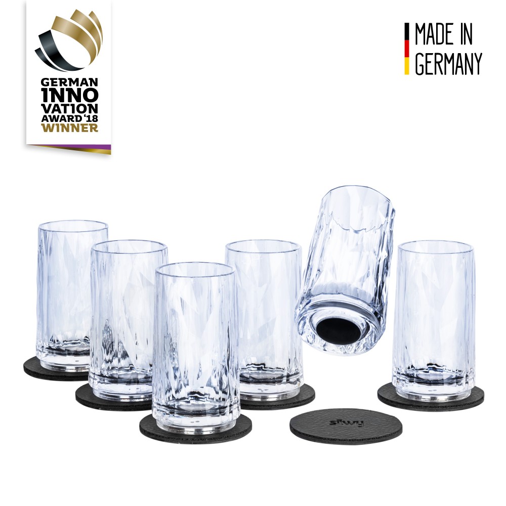 Μαγνητικό πλαστικό ποτήρι σφηνάκι (Σετ των 6) SILWY Mαγνητικά σκεύη