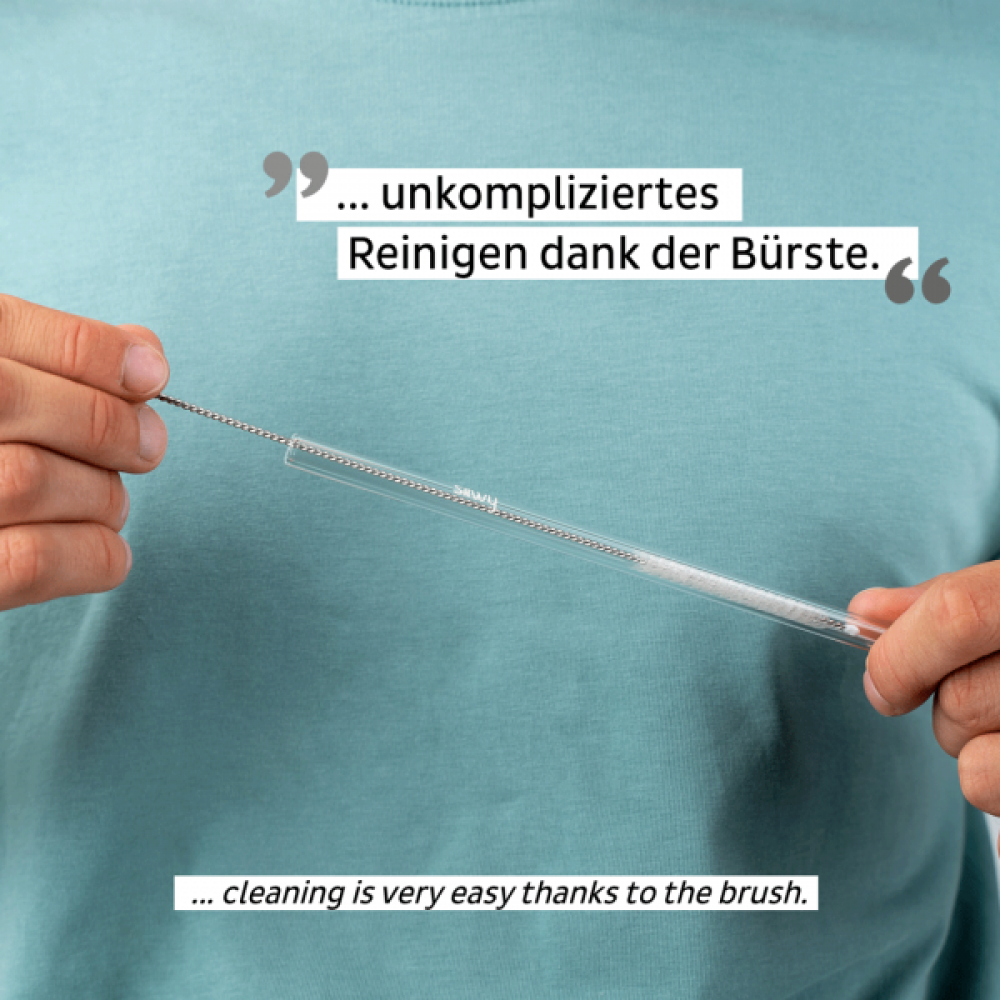 Καλαμάκια Γυάλινα (Σετ)