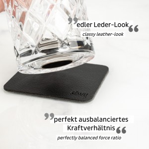 Σετ κουτί δώρου με διεθνή κλασικό μπαρ και μαγνητικά κρυστάλλινα ποτήρια ουίσκι