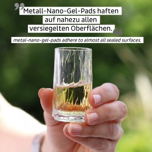 Σετ κουτί δώρου με 4 μικρά λικέρ και 4 μαγνητικά πλαστικά ποτήρια σφηνάκι 