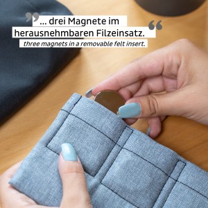 Μαγνητική τσάντα MEΣΑΙΑ (Σετ των 6) SILWY Mαγνητικά σκεύη