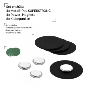 Ισχυρός μαγνήτης ΧΧL (Σετ των 4)