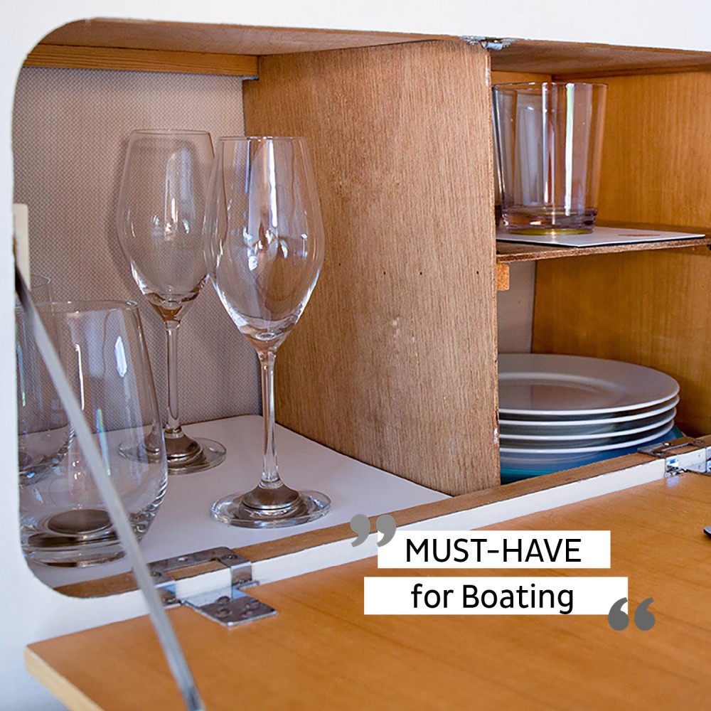 Σουβέρ (metal-nan-gel-mat) άσπρο για μαγνητικά σκεύη