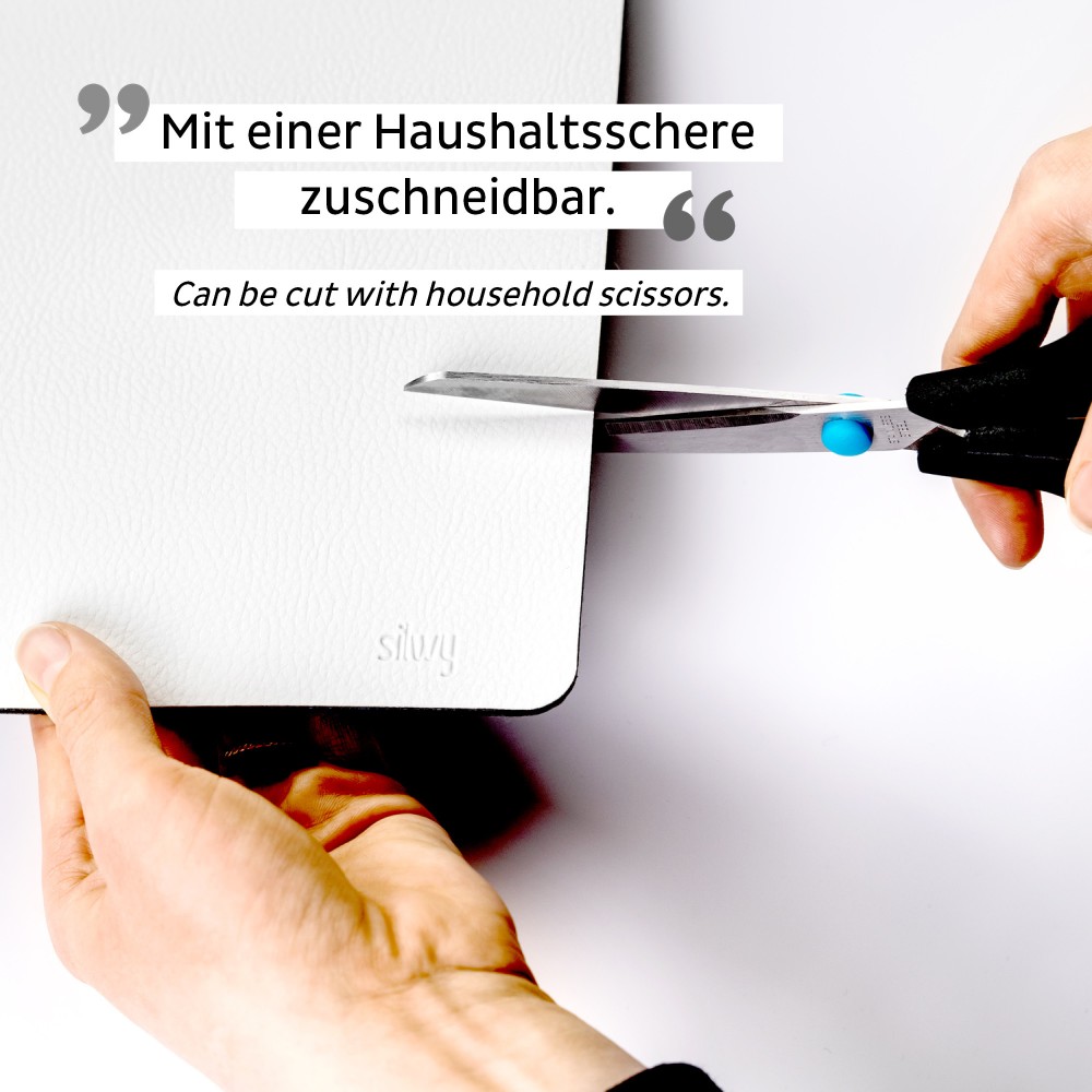 Σουβέρ (metal-nan-gel-mat) άσπρο για μαγνητικά σκεύη