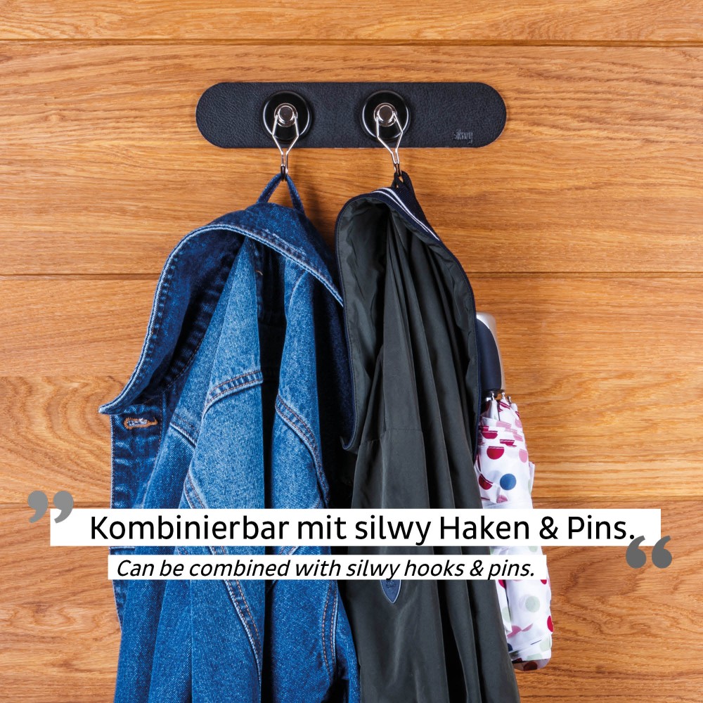 Μεταλλική Λωρίδα 25 cm ΜΑΥΡΗ για Μαγνητικά ποτήρια