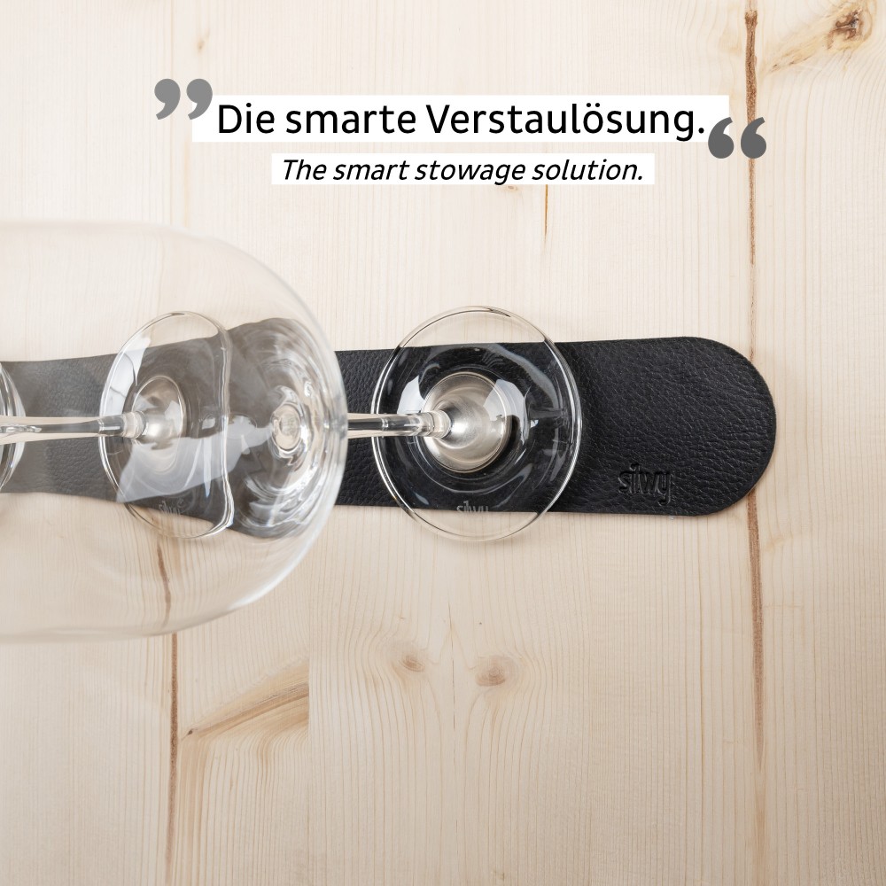 Μεταλλική Λωρίδα 50 cm ΜΑΥΡΗ για Μαγνητικά ποτήρια