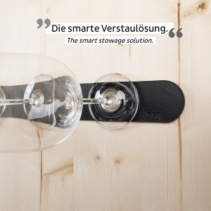 Μεταλλική Λωρίδα 50 cm ΜΑΥΡΗ για Μαγνητικά ποτήρια