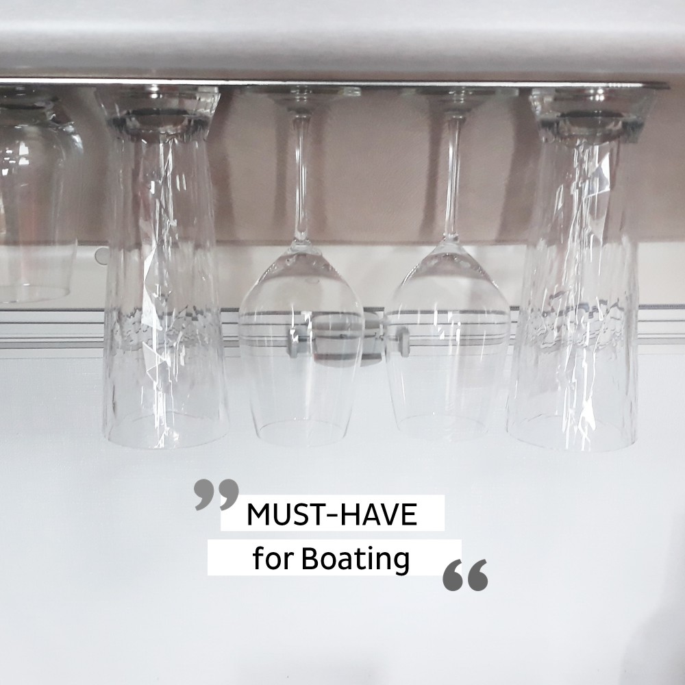 Μεταλλική Λωρίδα 50 cm ΜΑΥΡΗ για Μαγνητικά ποτήρια