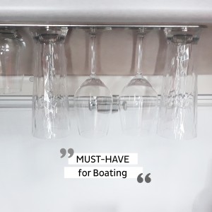 Μεταλλική Λωρίδα 50 cm ΜΑΥΡΗ για Μαγνητικά ποτήρια