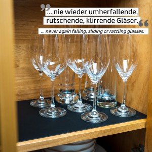 Σουβέρ (metal-nan-gel-mat) μαύρο για μαγνητικά σκεύη SILWY Mαγνητικά σκεύη