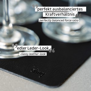 Σουβέρ (metal-nan-gel-mat) μαύρο για μαγνητικά σκεύη SILWY Mαγνητικά σκεύη