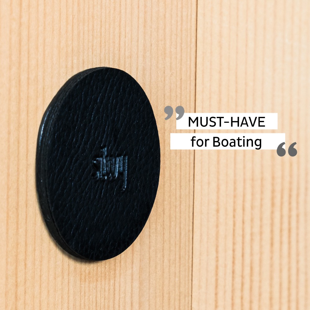 Σουβέρ (metal-nan-gel-pads) μαύρο 5cm (Σετ των 4)