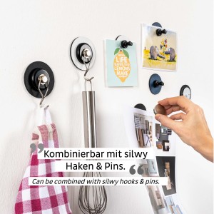 Σουβέρ (metal-nan-gel-pads) άσπρο 6,5cm (Σετ των 4)