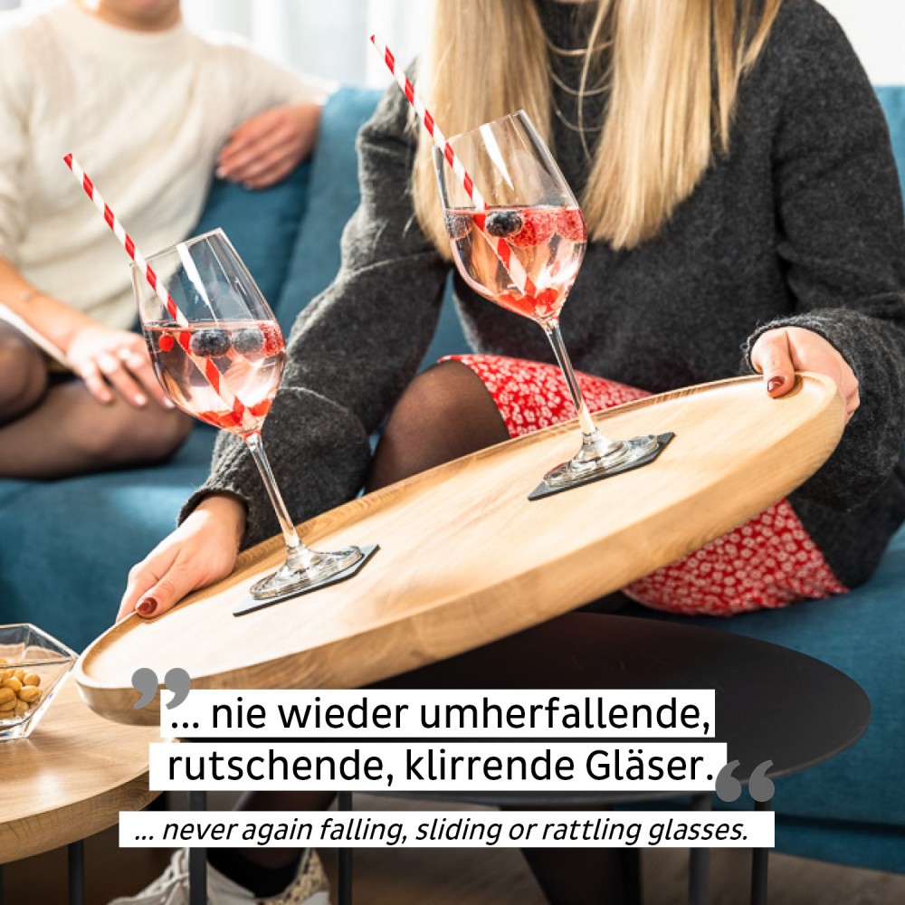 Σουβέρ (metal-nan-gel-pads) μαύρο τετράγωνο