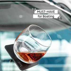 Σουβέρ (metal-nan-gel-pads) μαύρο τετράγωνο